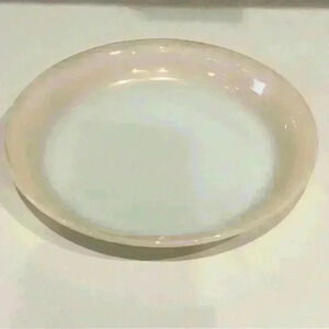 Vintage Fire King 9” Peach Luster Pie Dish